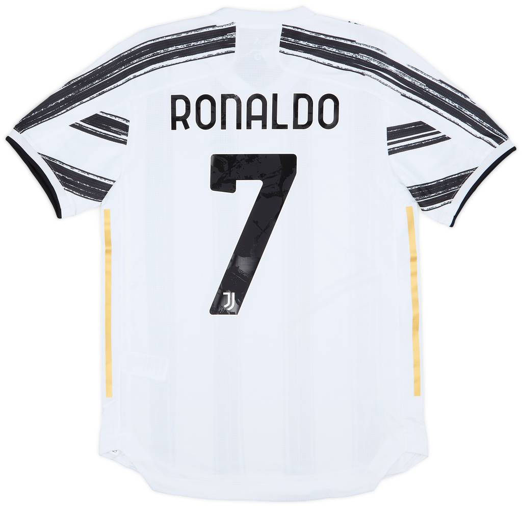 2020-21 Juventus Player Issue Home Shirt Ronaldo #7 (S/M)