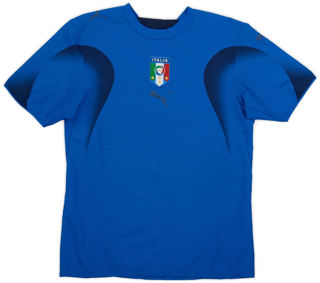 2006 Italy Home Shirt - 4/10 - (S)