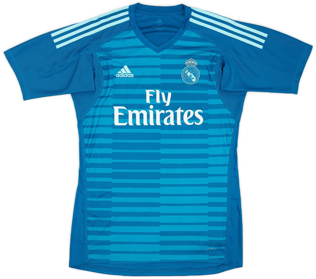2018-19 Real Madrid S/S GK Shirt - 9/10 - (M)