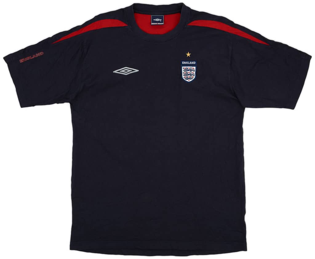 2005-07 England Umbro Training Shirt - 8/10 - (L)