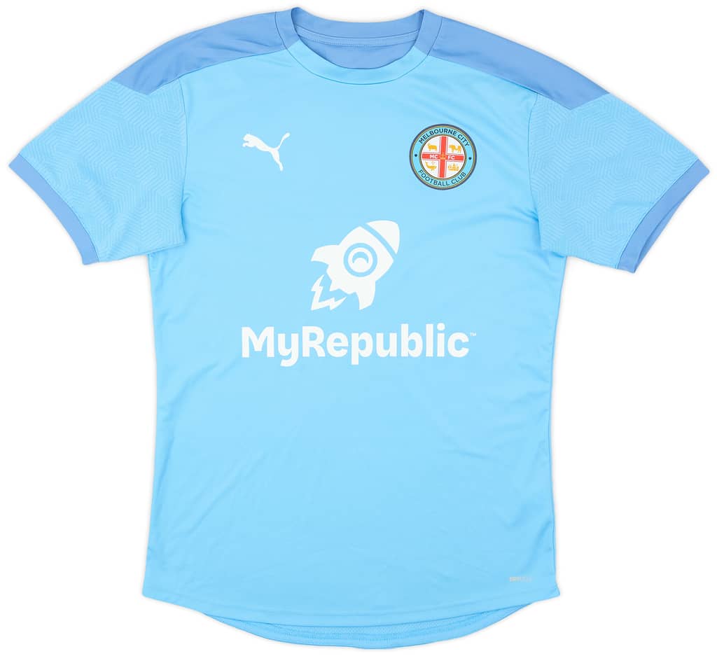 2021-22 Melbourne City Puma Training Shirt - 9/10 - (M)