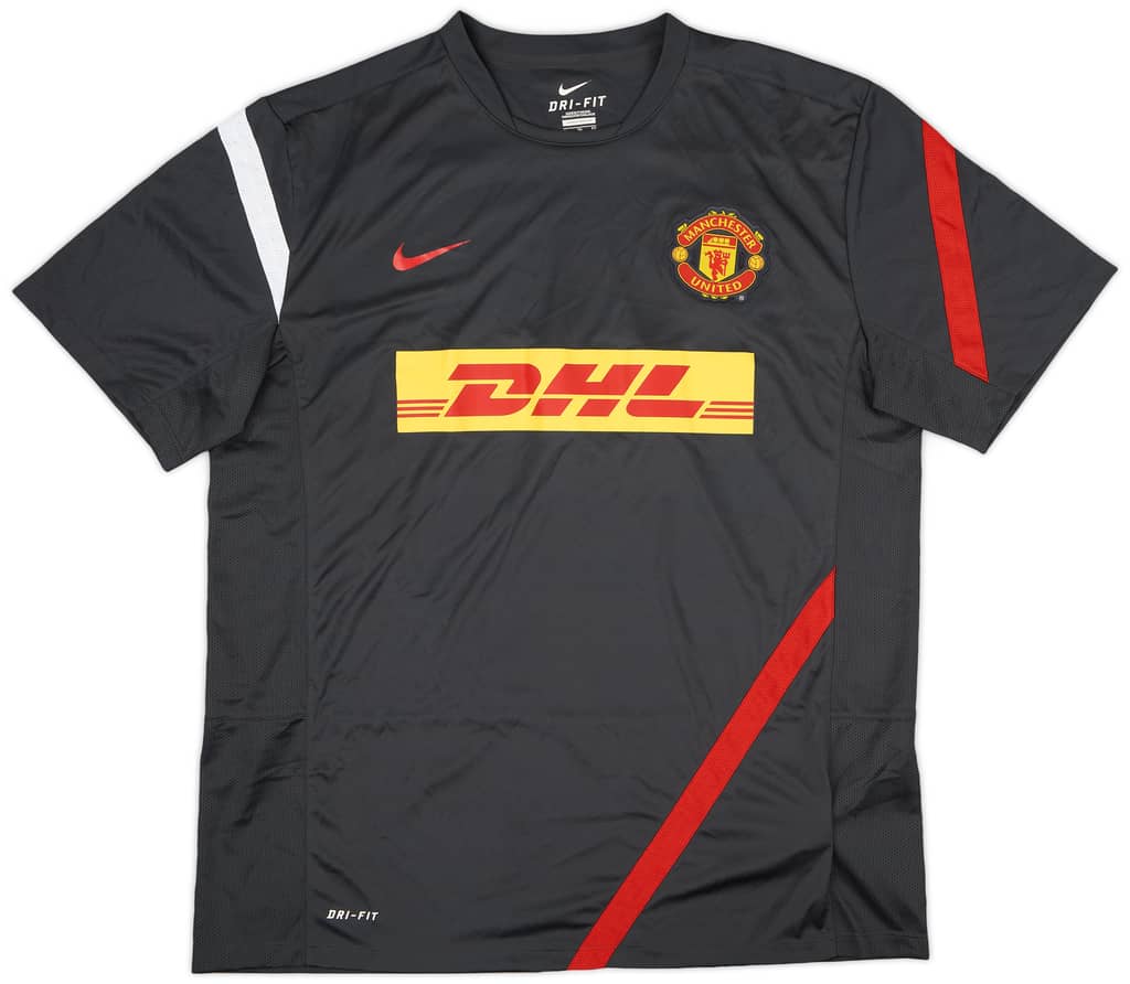 2012-13 Manchester United Nike Training Shirt - 9/10 - (XL)