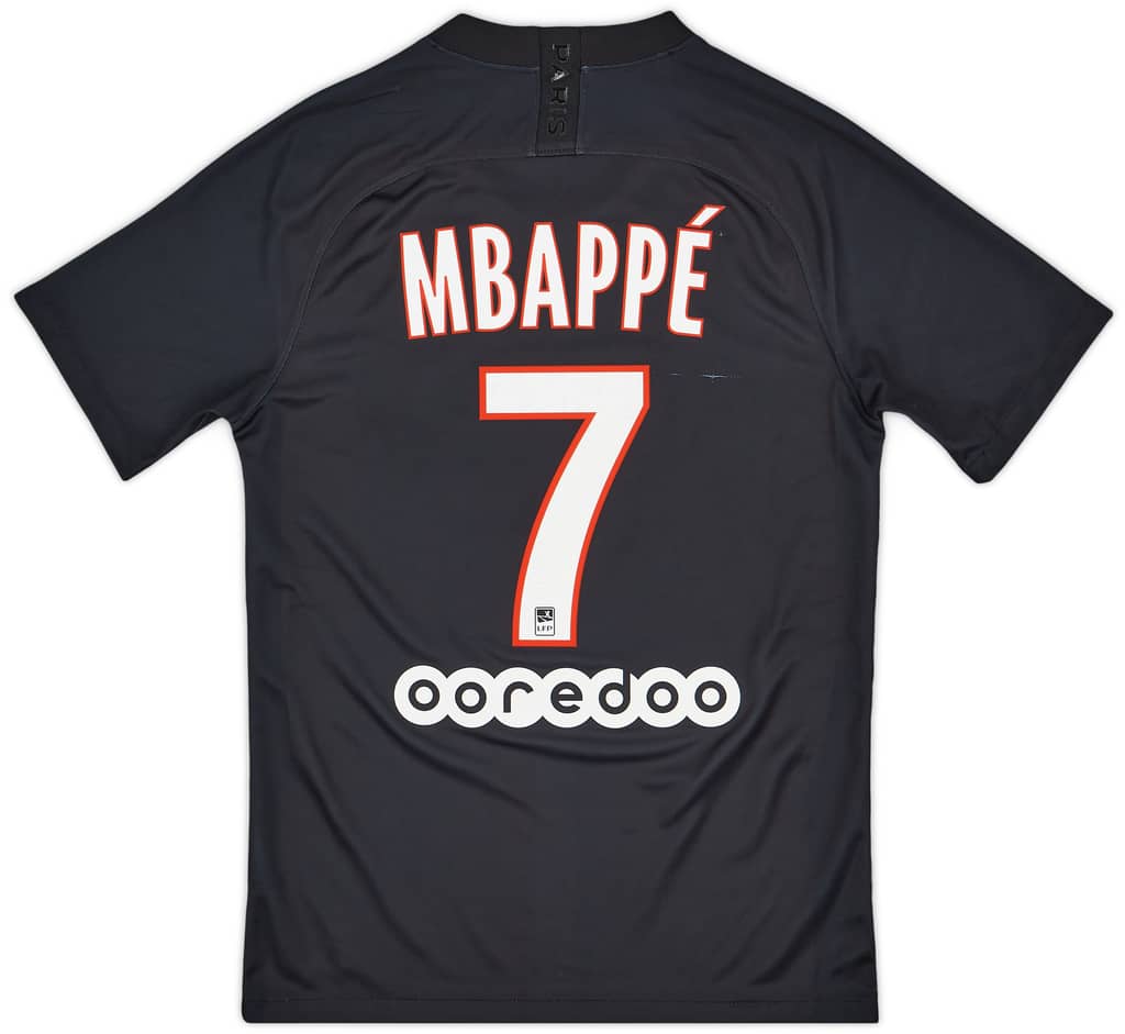 2019-20 Paris Saint-Germain Fourth Shirt Mbappe #7 - 7/10 - (S)