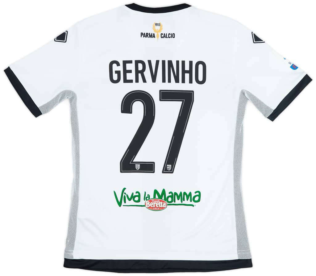 2019-20 Parma Home Shirt Gervinho #27 - As New - (XS)