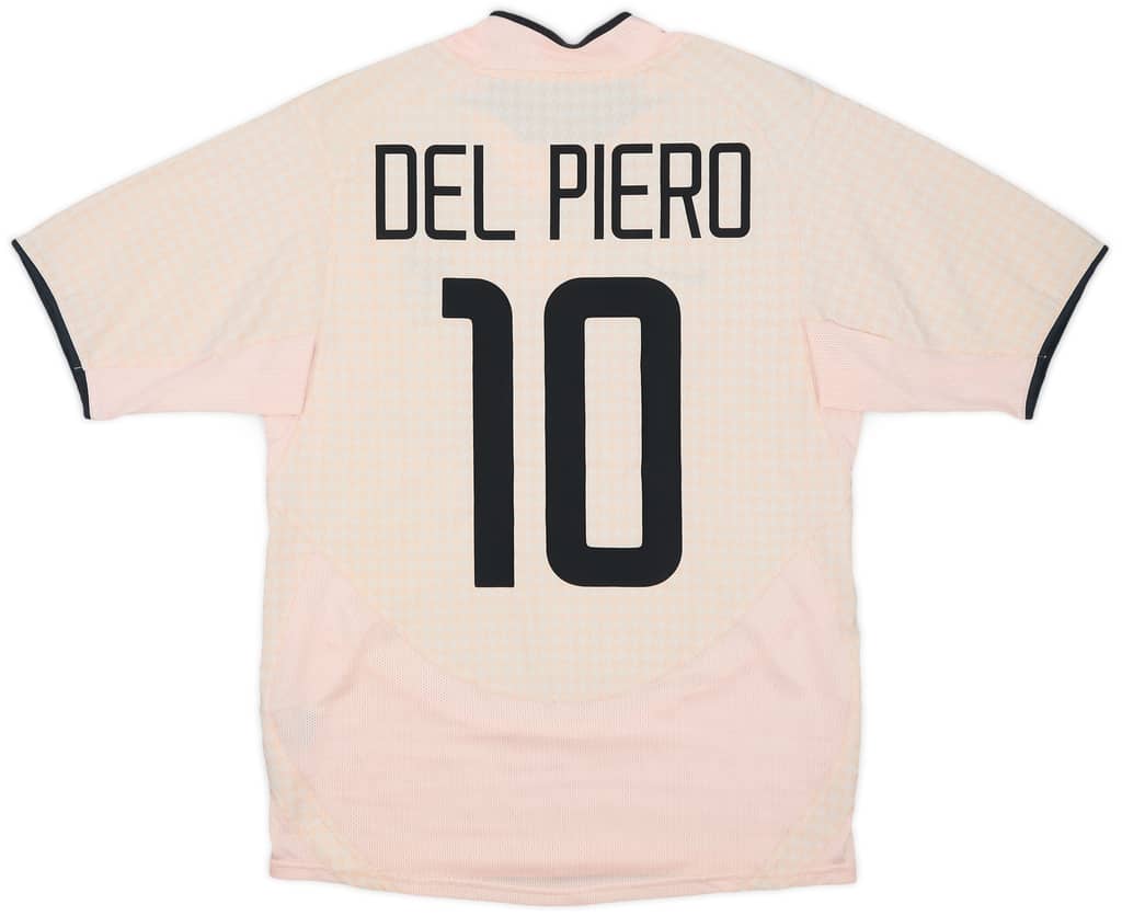 2003-04 Juventus Away Shirt Del Piero #10 - 8/10 - (S)