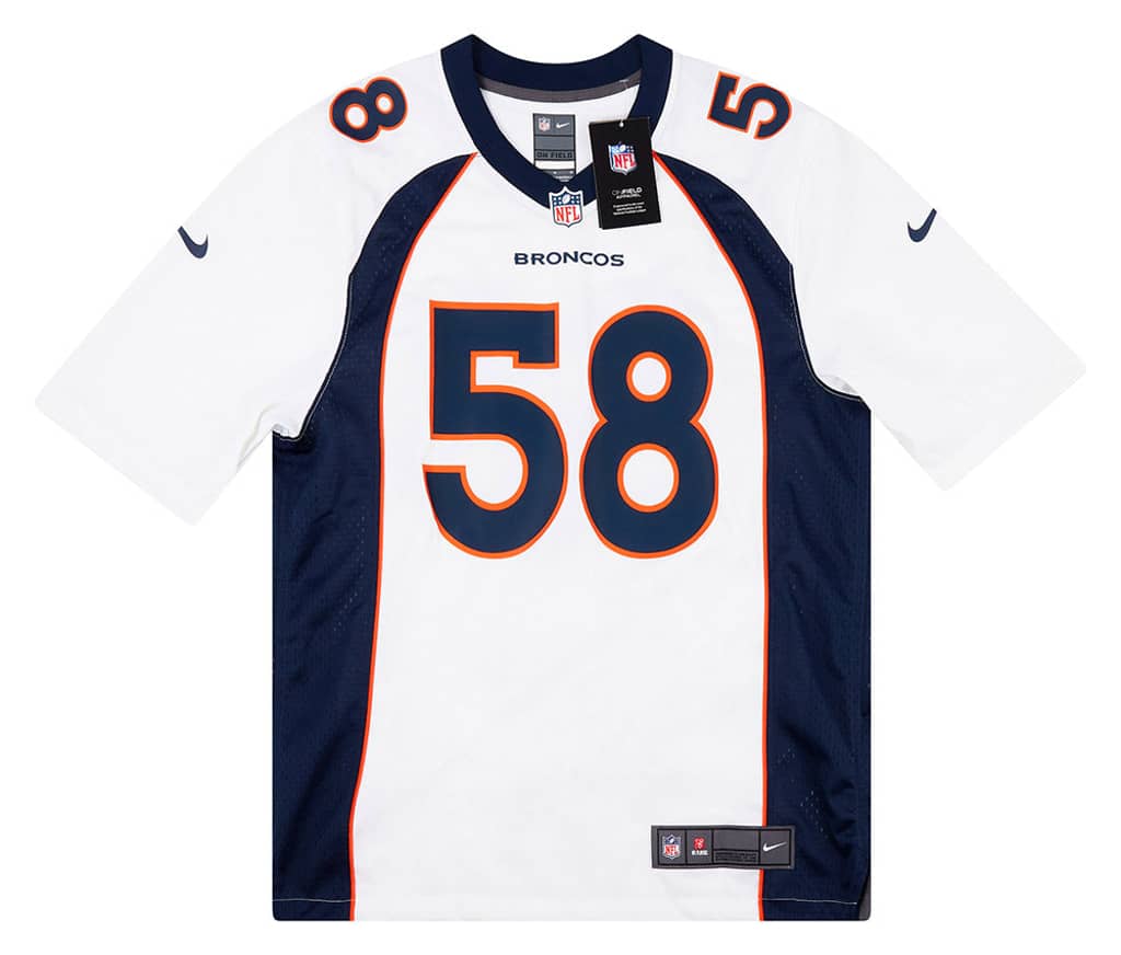 2018-21 Denver Broncos Miller #58 Nike Game Jersey (Away) M - W/Tags