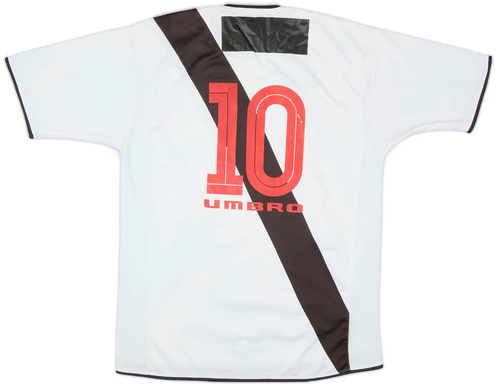 2002 Vasco da Gama Away Shirt #10 - 5/10 - (L)