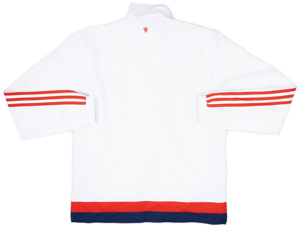 2015-16 Manchester United adidas Track Jacket - 9/10 - (S)