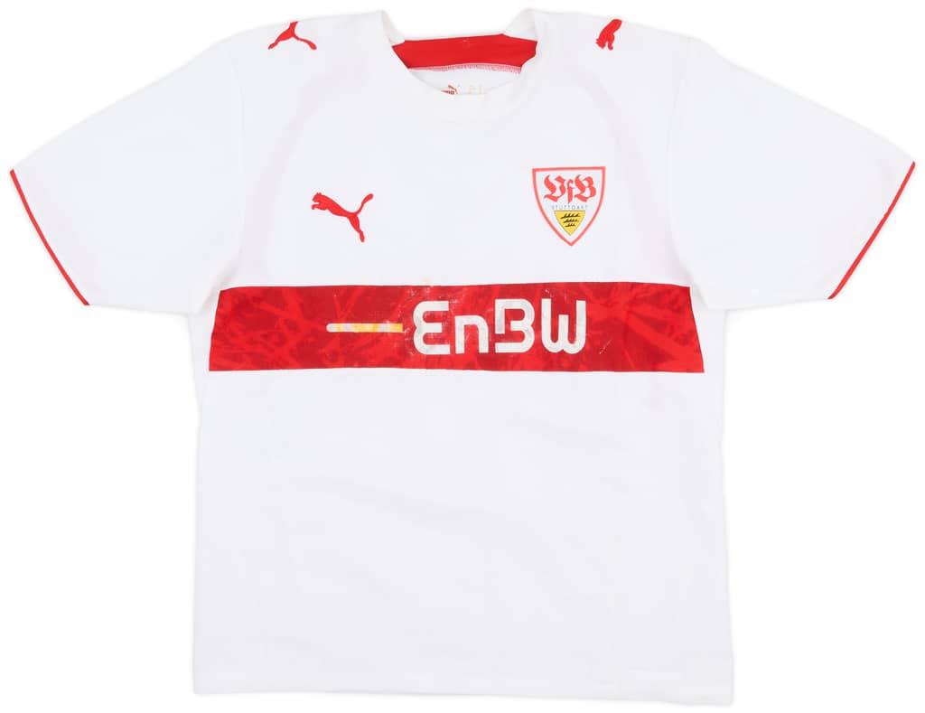 2007-08 Stuttgart Home Shirt - 5/10 - (S)