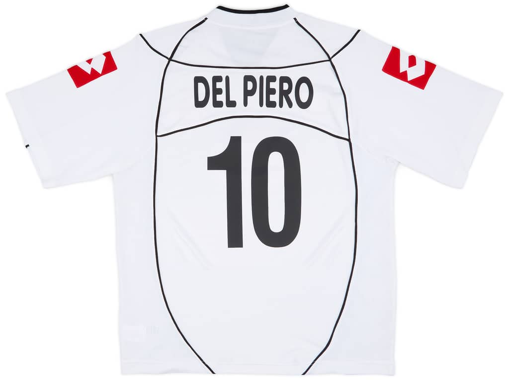 2002-03 Juventus European Away Shirt Del Piero #10 - 8/10 - (XL)