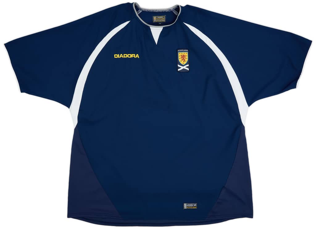 2003-05 Scotland Home Shirt - 7/10 - (XXL)