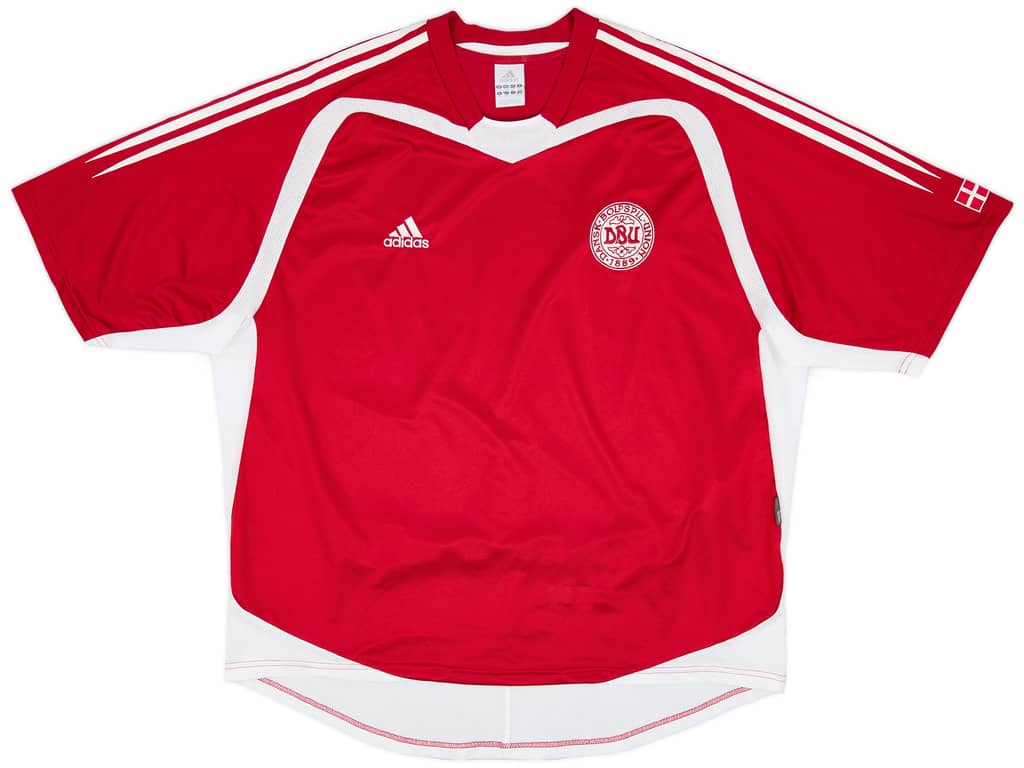 2004-05 Denmark Home Shirt - 8/10 - (XXL)