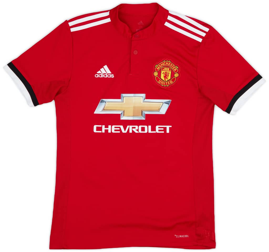 2017-18 Manchester United Home Shirt Mata #8 - 8/10 - (XS)