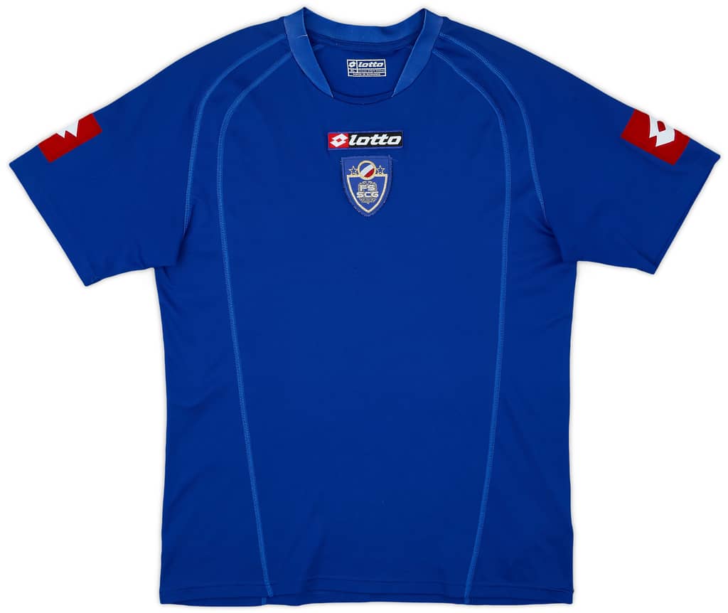 2005-06 Serbia and Montenegro Home Shirt - 8/10 - (XL)