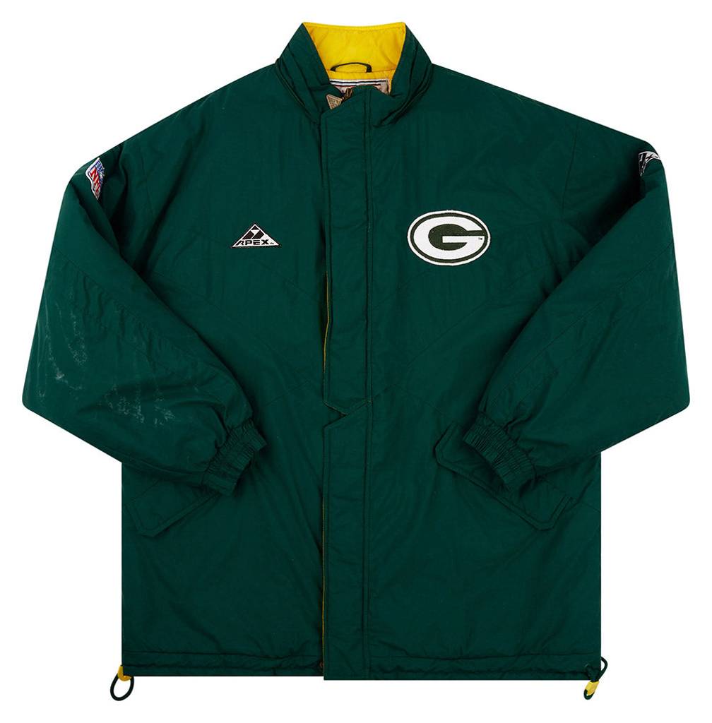 1990s Green Bay Packers Apex One Rain Coat XL
