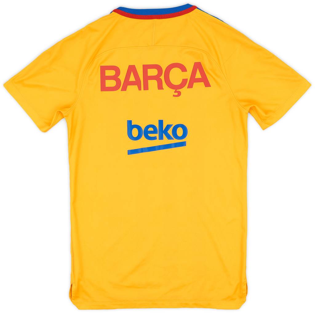 2017-18 Barcelona Nike Training Shirt - 8/10 - (S)