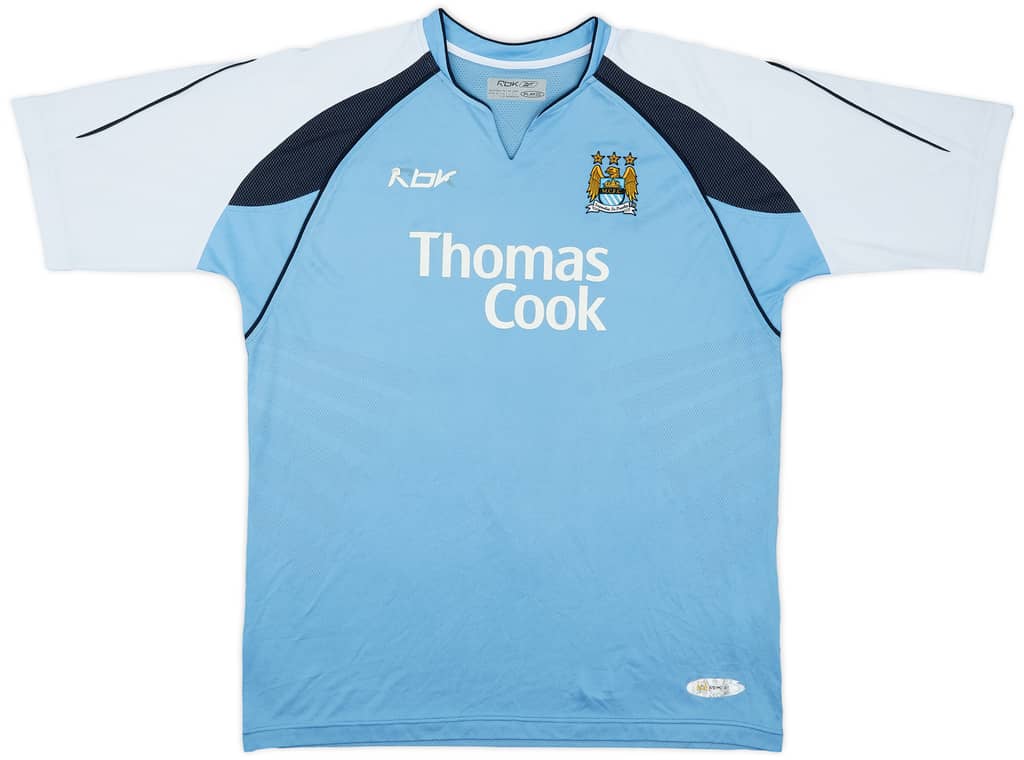 2006-07 Manchester City Home Shirt - 5/10 - (L)
