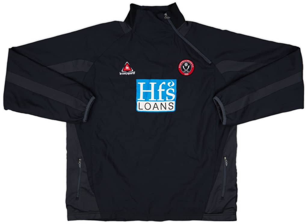 2005-06 Sheffield United Le Coq Sportif 1/4 Zip Drill Top - 7/10 - (M)