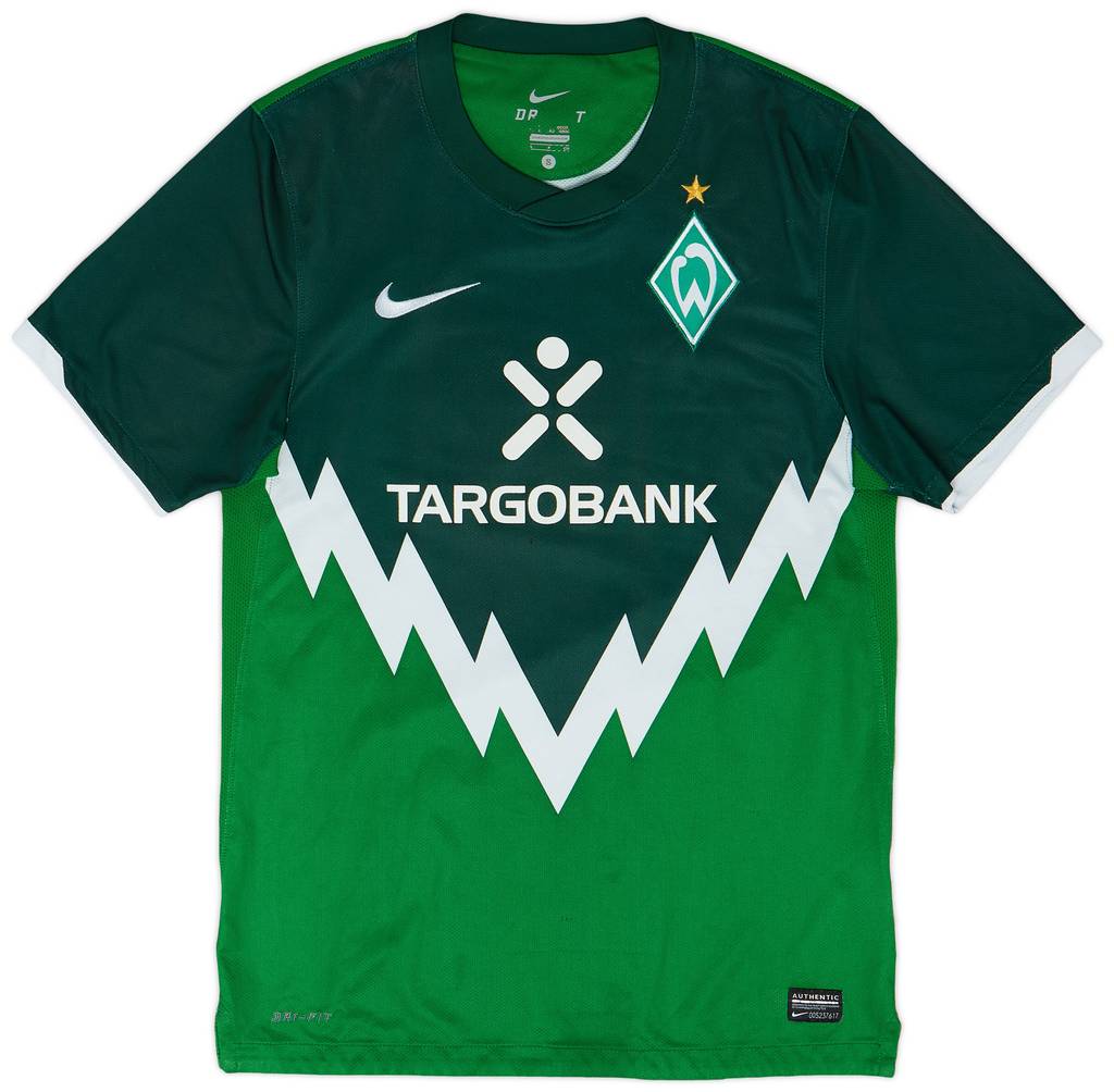 2010-11 Werder Bremen Home Shirt - 7/10 - (S)