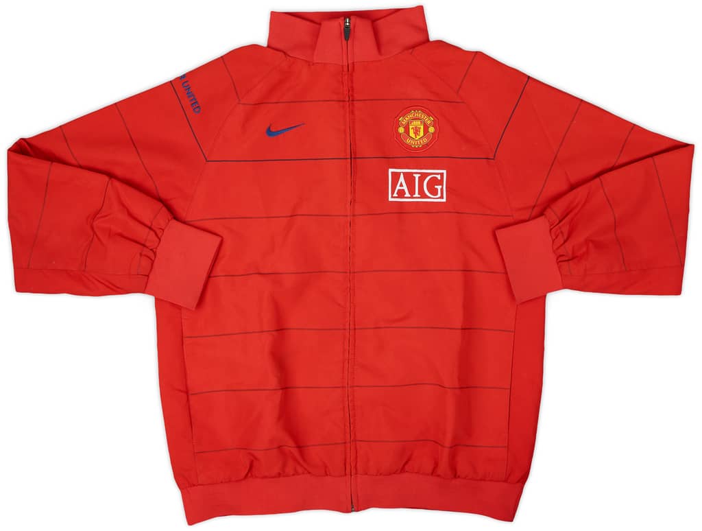 2008-09 Manchester United Nike Track Jacket - 6/10 - (XL.Boys)