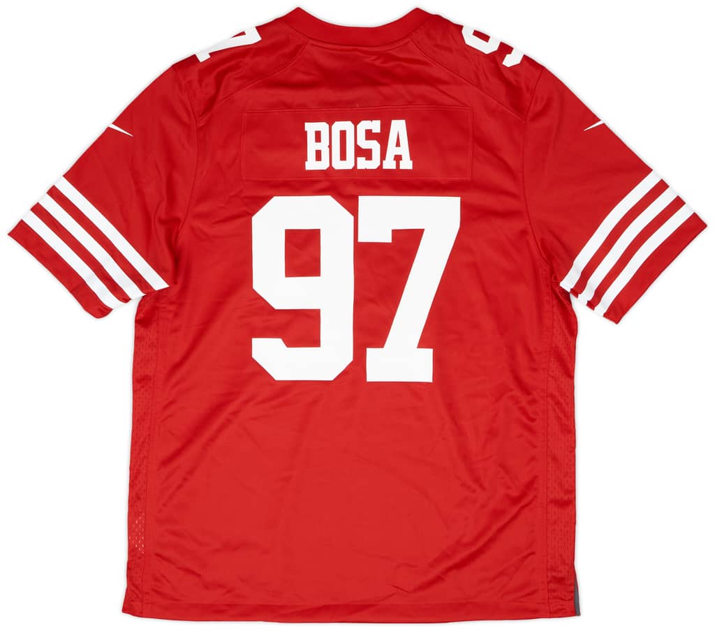 2022-24 San Francisco 49ers Bosa #97 Nike Game Home Jersey (L)