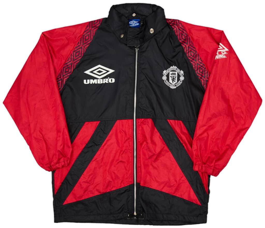 1995-97 Manchester United Umbro Rain Jacket - 9/10 - (S)