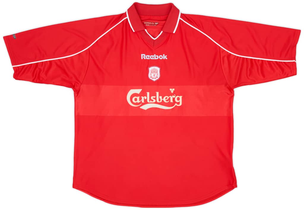 2000-02 Liverpool Home Shirt Owen #10 - 6/10 - (XL)