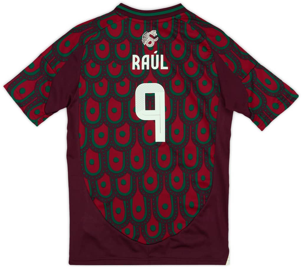 2024-25 Mexico Home Shirt Raul #9 (KIDS)