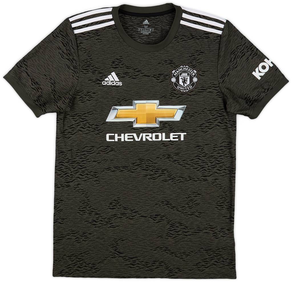 2020-21 Manchester United Away Shirt Van De Beek #34 - 9/10 - (M)