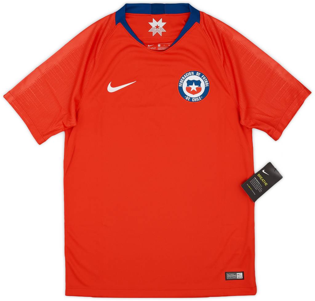 2018-19 Chile Home Shirt (S)