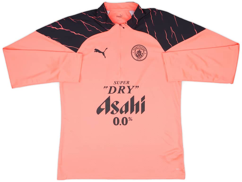 2023-24 Manchester City Player Issue 1/4 Zip Training Top