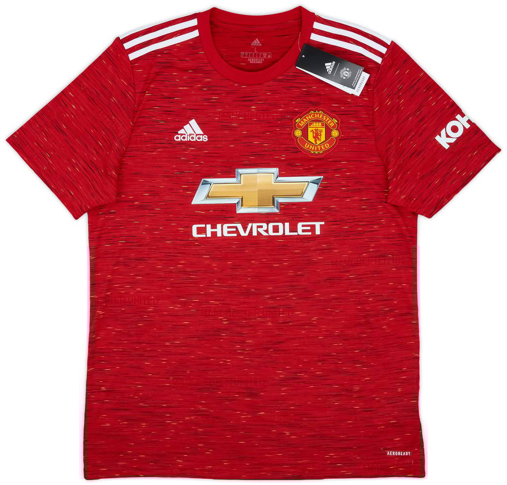 2020-21 Manchester United Home Shirt B.Fernandes #18 (L)