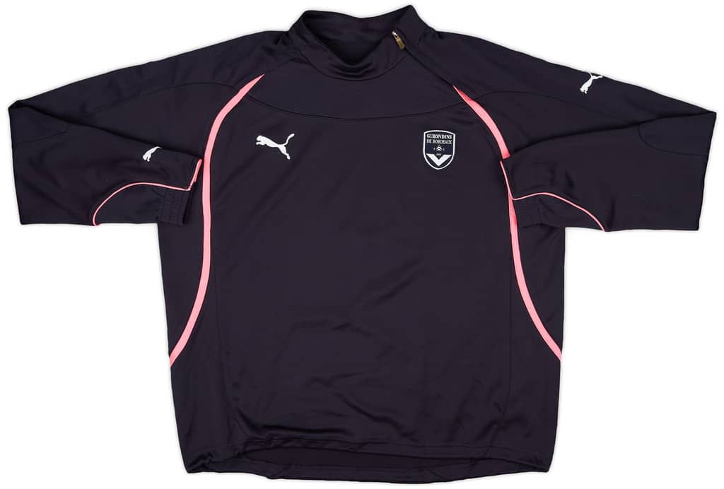 2010-11 Bordeaux Puma 1/4 Zip Drill Top - 9/10 - (L)