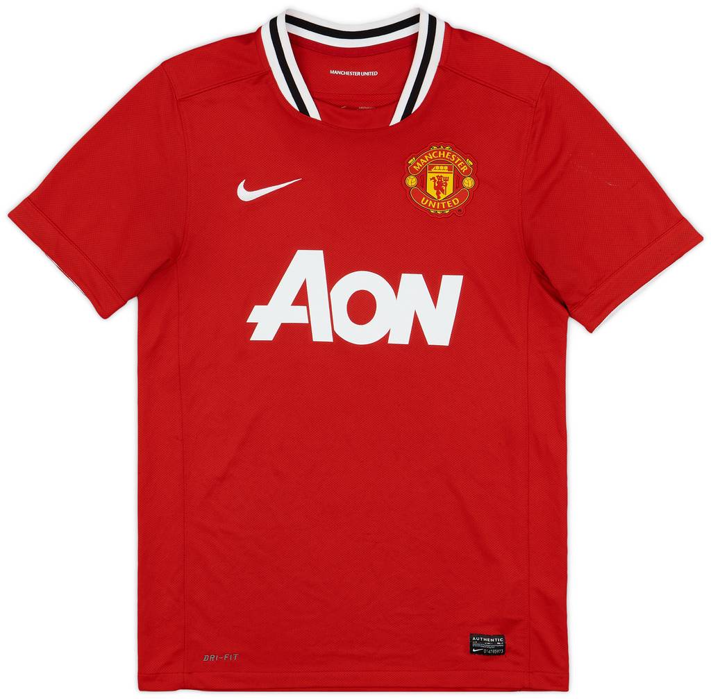 2011-12 Manchester United Home Shirt Chicharito #14 - 5/10 - (S)