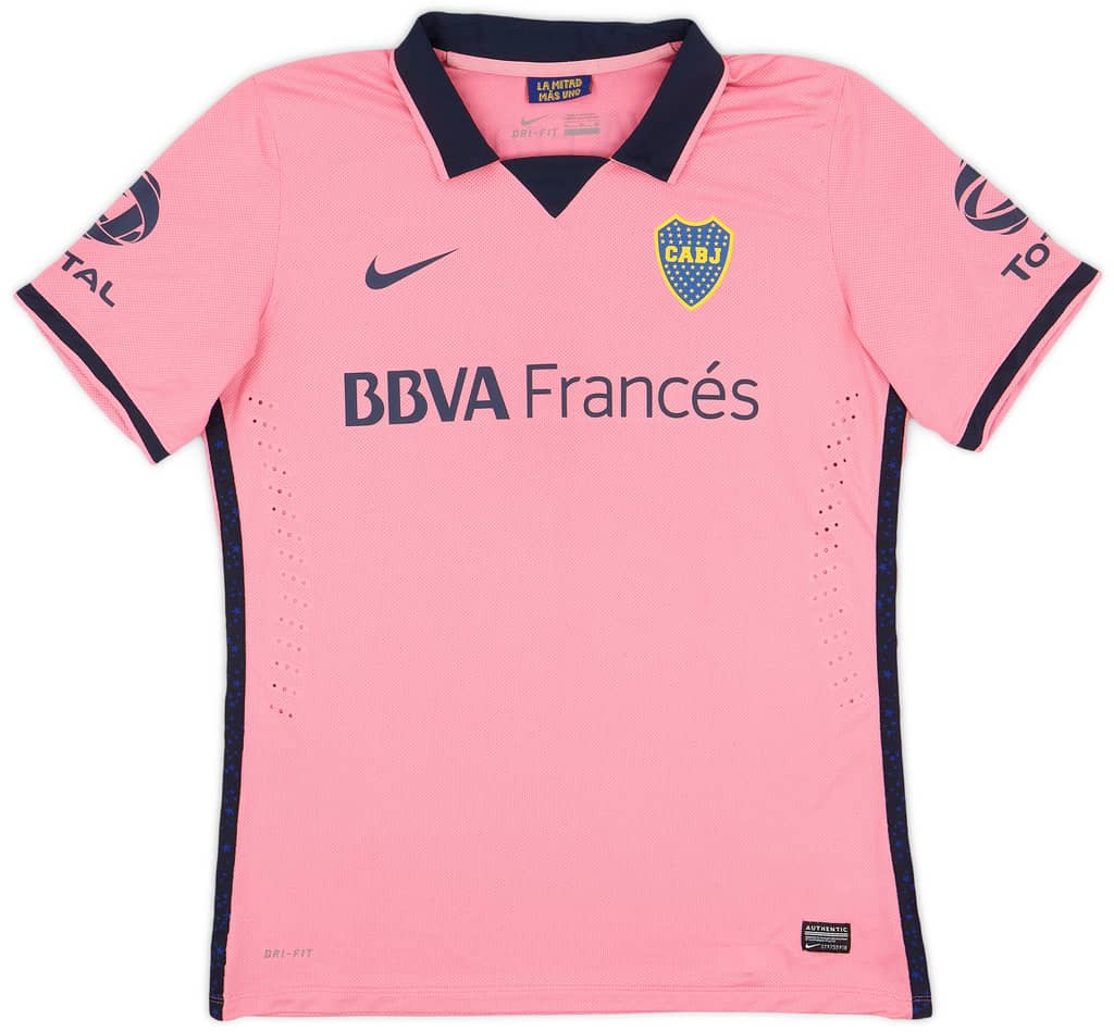 2013-14 Boca Juniors Player Issue Away Shirt - 7/10 - (XL)