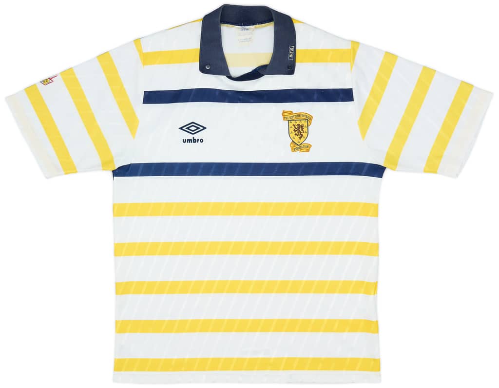 1988-91 Scotland Away Shirt - 8/10 - (S)