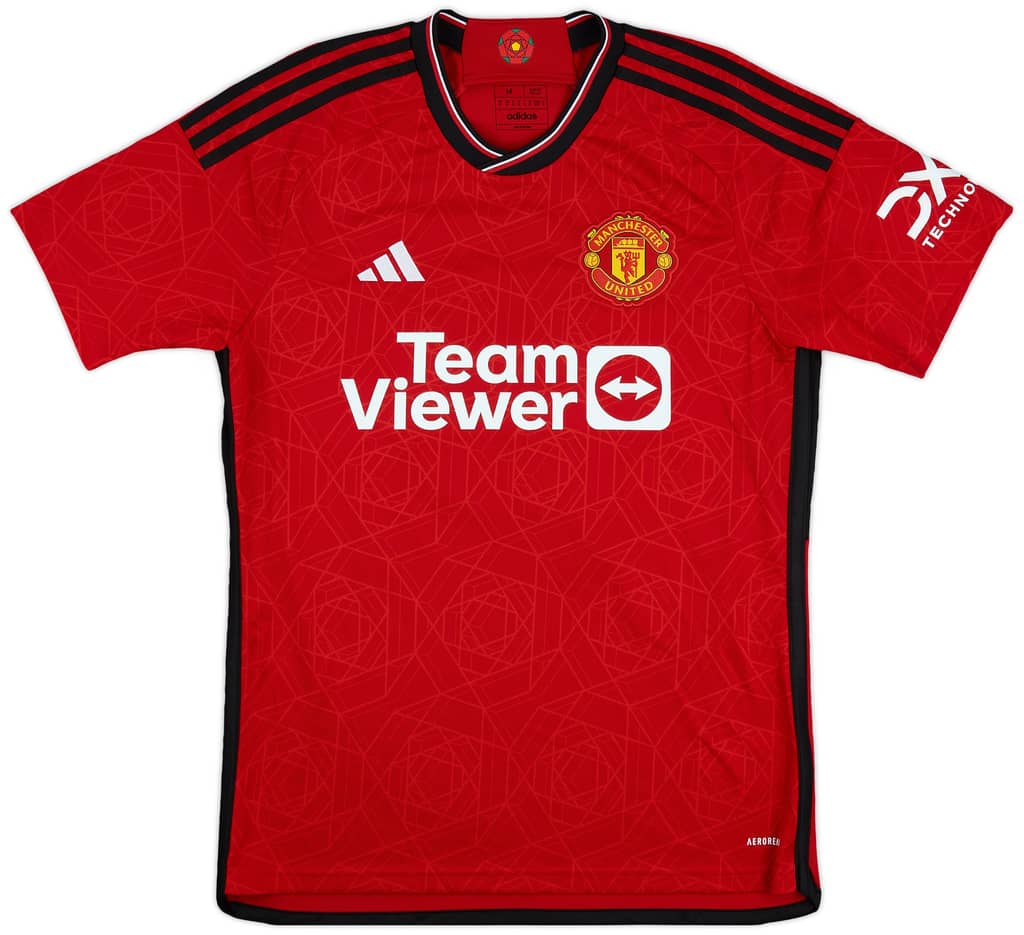 2023-24 Manchester United Home Shirt B.Fernandes #8 - 8/10 - (S)