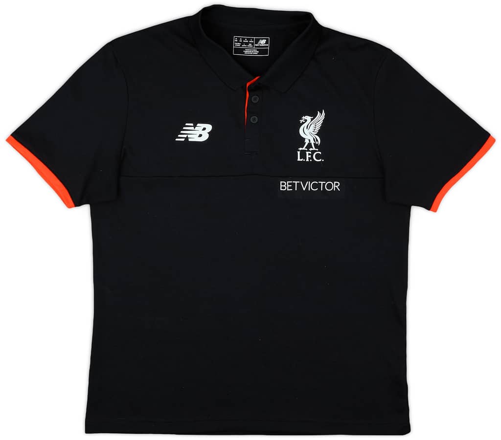 2016-17 Liverpool New Balance Polo Shirt - 8/10 - (M)