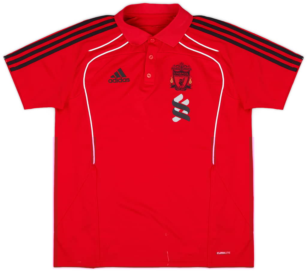 2010-11 Liverpool adidas Polo Shirt - 5/10 - (L)