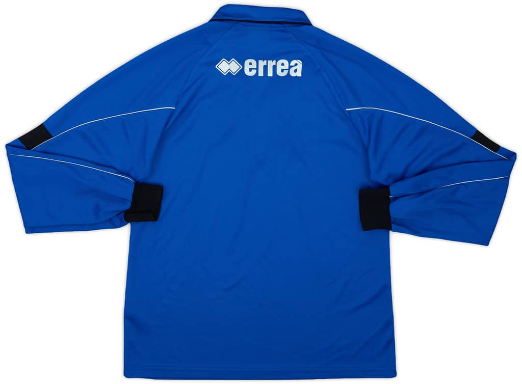2008-09 Atalanta Errea 1/4 Zip Polo L/S Shirt - 9/10 - (S)