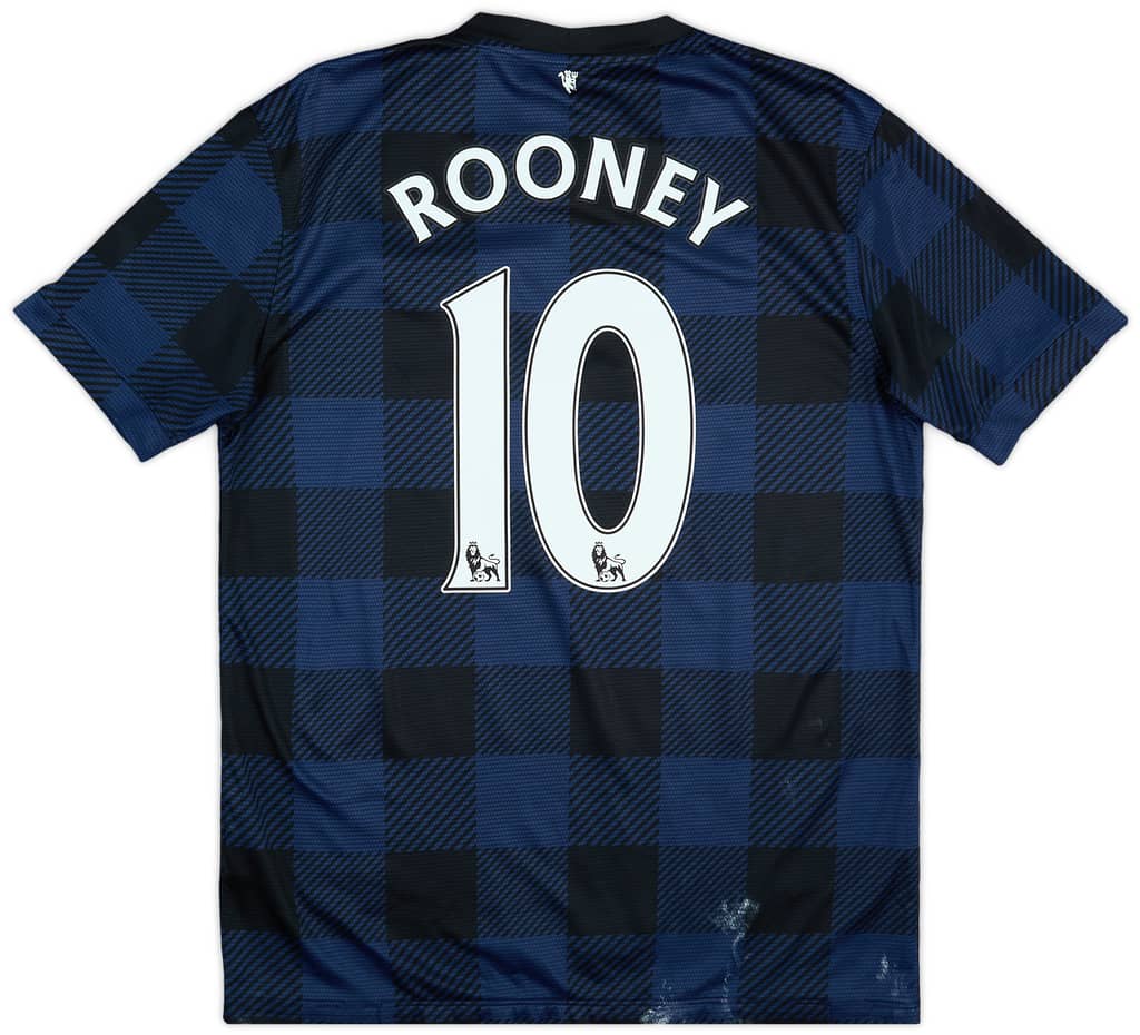 2013-14 Manchester United Away Shirt Rooney #10 - 5/10 - (M)