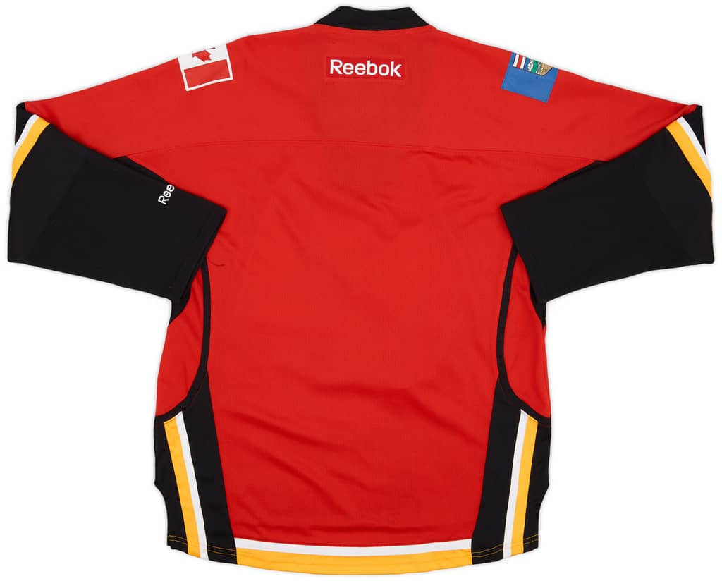2011-17 Calgary Flames Reebok Home Jersey - 4/10 - (XS)