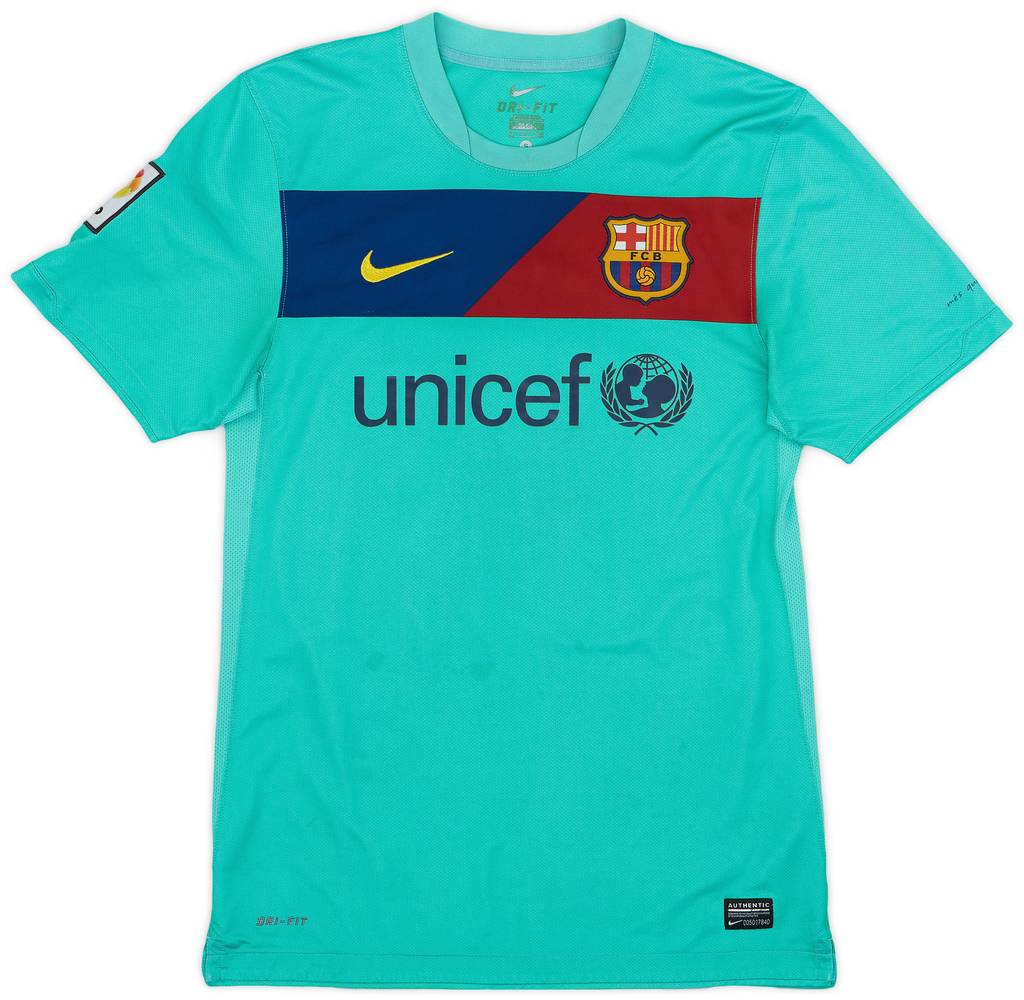 2010-11 Barcelona Away Shirt Messi #10 - 7/10 - (S)