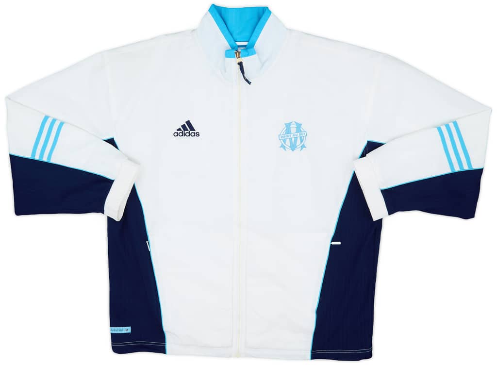 1999-00 Olympique Marseille adidas Track Jacket - 8/10 - (L)