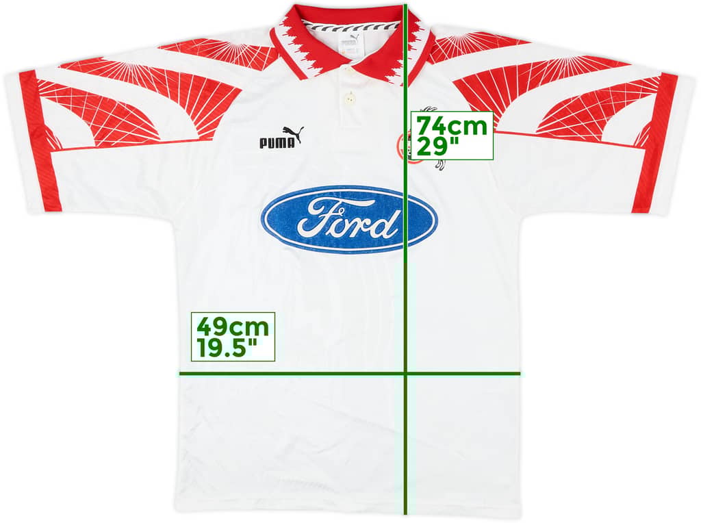 1996-97 FC Koln Home Shirt - 9/10 - (S)
