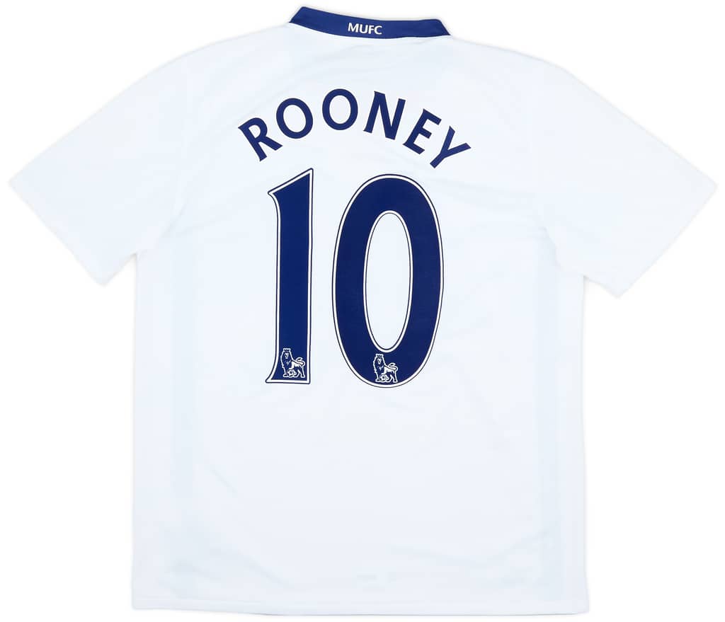 2008-10 Manchester United Away Shirt Rooney #10 - 5/10 - (M)