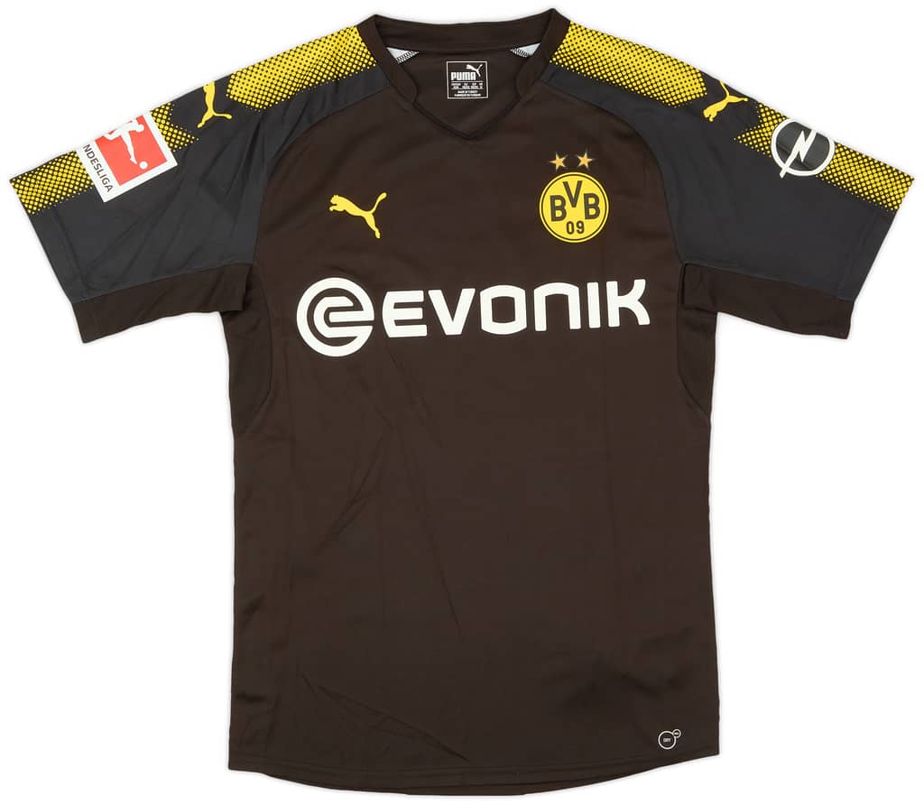 2017-18 Borussia Dortmund Away Authentic Shirt Weigl #33 - 10/10 - (M)