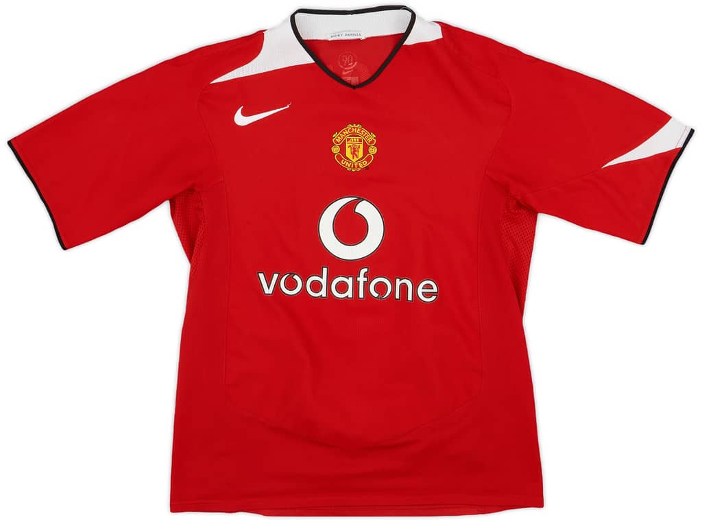 2004-06 Manchester United Home Shirt Rooney #8 - 5/10 - (S)