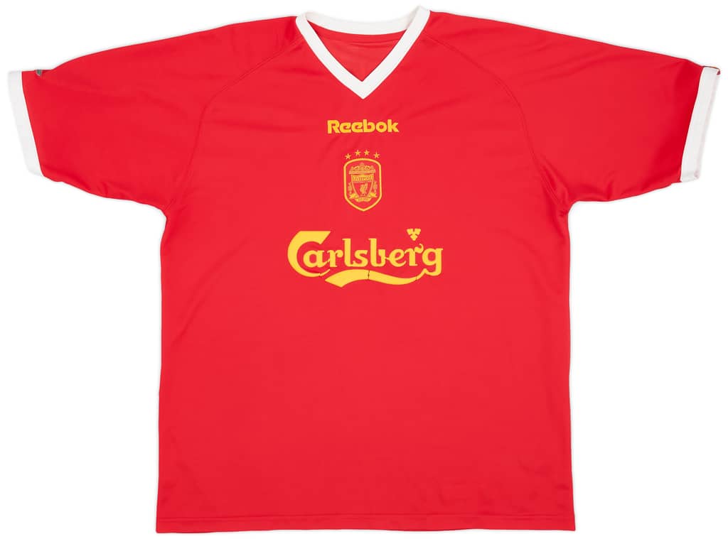 2001-03 Liverpool CL Shirt Fowler #9 - 6/10 - (XL)