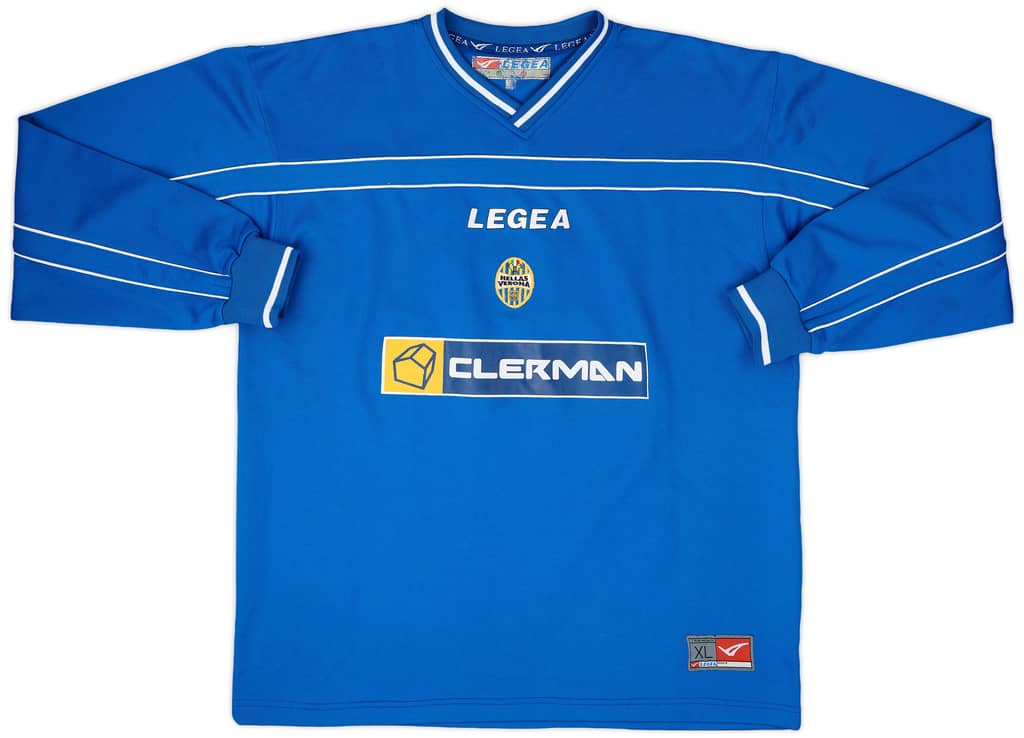 2004-05 Hellas Verona Legea Sweat Top - 8/10 - (XL)